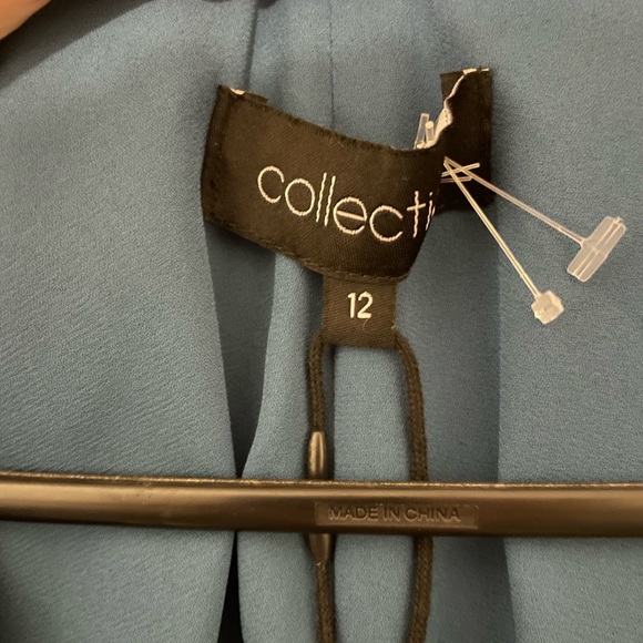 Collection teal wrap dress in size 12 - Picture 6 of 10